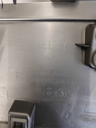 Накладка двери задней правой Geely Tugella 5081058900
