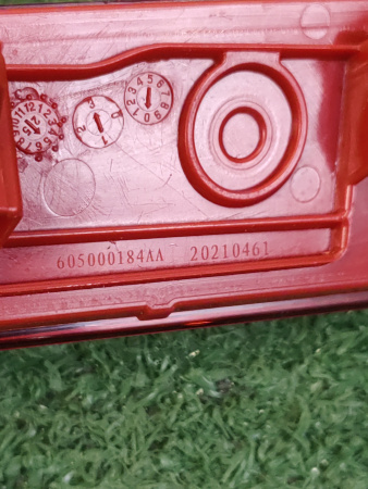 Катафот задний левый Exeed VX 605000184AA