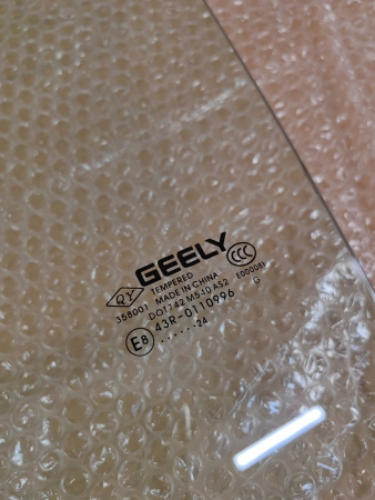 Стекло двери задней Л Geely Monjaro