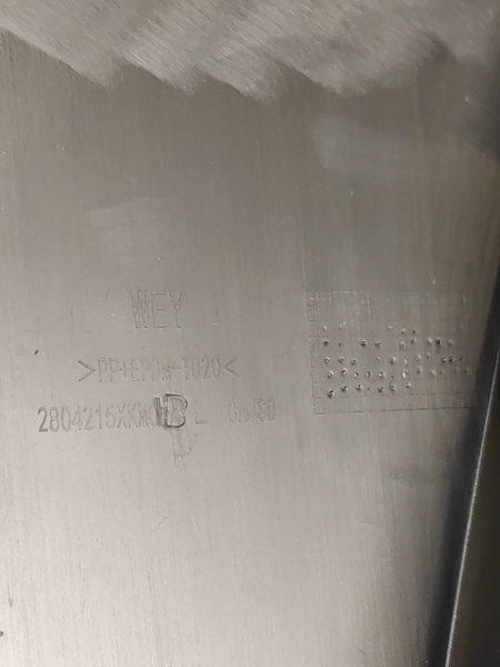 Накладка заднего бампера левая Tank 300 2804215XKM01B