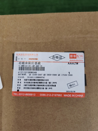 Фара правая Haval Dargo 4121101XKN04A