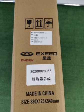 Радиатор охлаждения Exeed VX 302000289AA