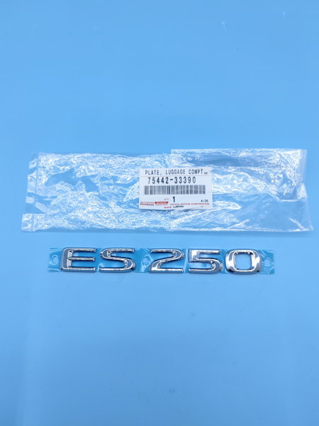 Надпись ES 250 крышки багажника Lexus ES 7544233390