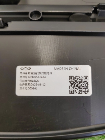 Накладка двери задней левой Omoda C5 609001055AA