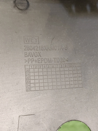 Накладка заднего бампера правая Tank 300 2804218XKM01AN