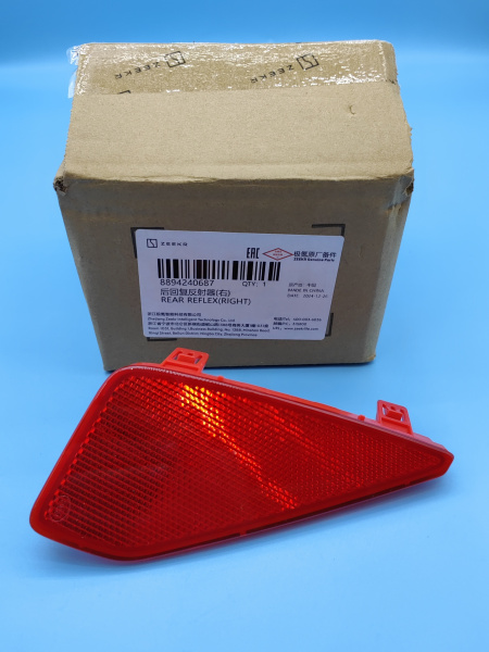 Катафот заднего бампера правый Zeekr 001 рестайлинг 8894240687