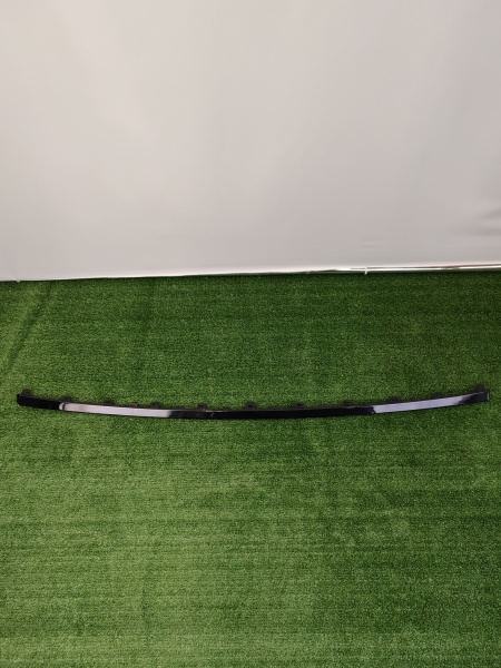 Молдинг переднего бампера нижний черный хром Geely Atlas рестайлинг 6010219400B03